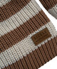 Brown & White Striped Jumper image number 3