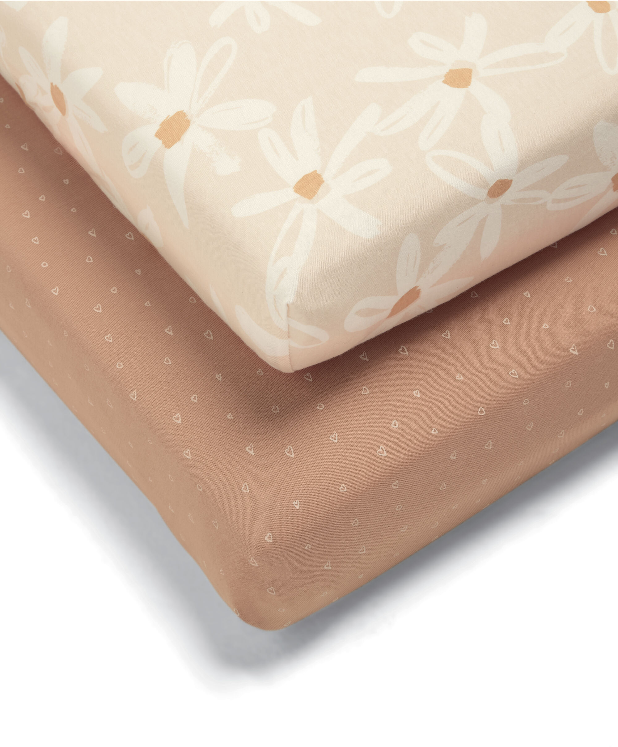 Daisy Cotbed Fitted Sheets - 2 Pack