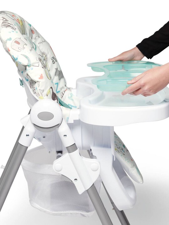 Snax Adjustable Highchair with Removable Tray Insert - Safari image number 3