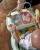 Bug 3-in-1 Floor & Booster Seat with Activity Tray - Eucalyptus image number 6