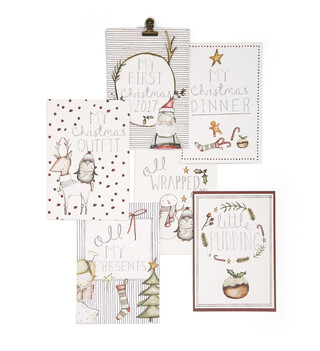 Christmas Record Card Pack