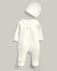 Loved Design Velour All-In-One with hat Sand- 3-6 months image number 6