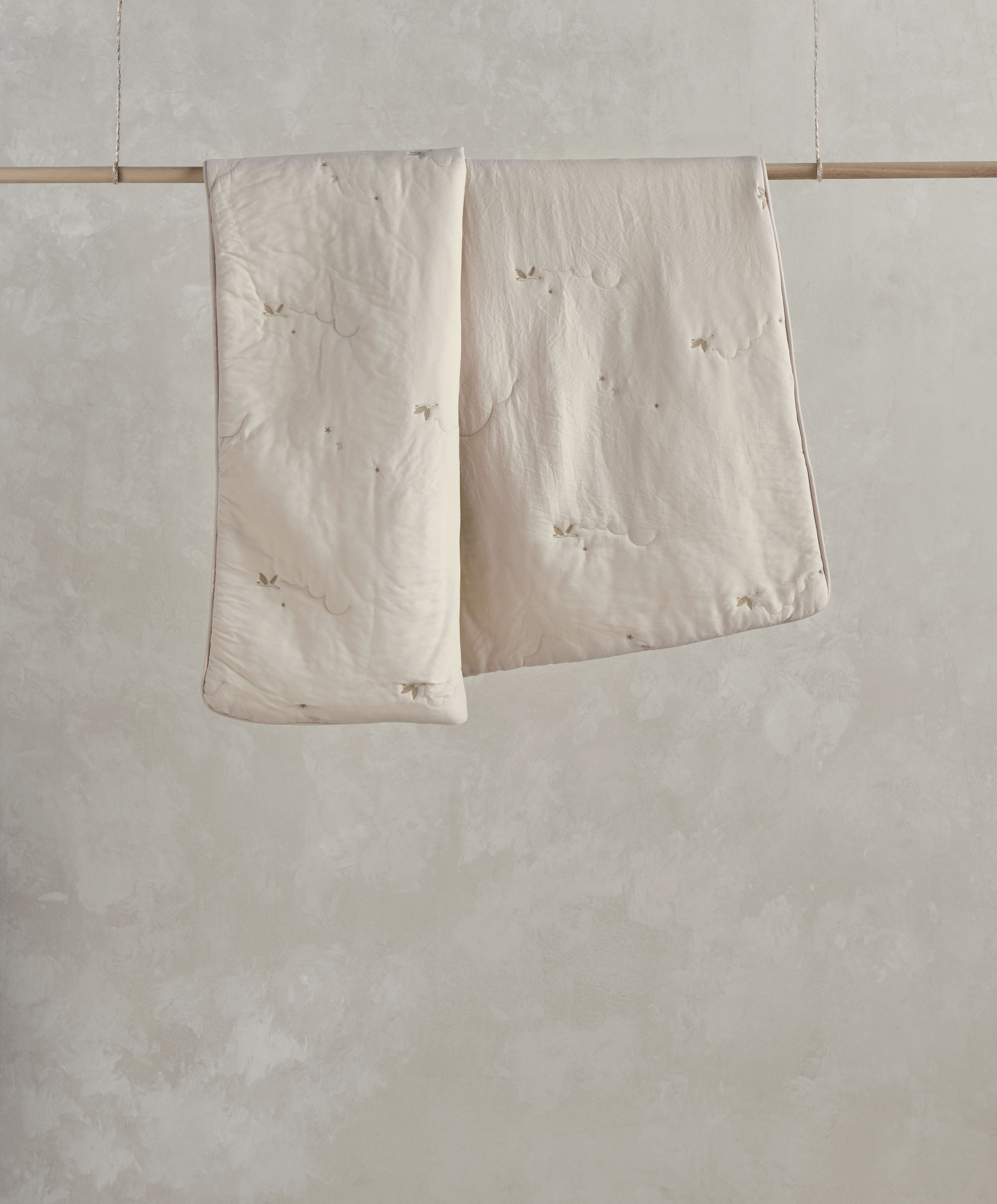 Quilt - Cotbed - Welcome to the World Duckling