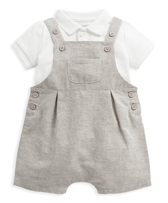 2 Piece Polo & Dungaree Set image number 1