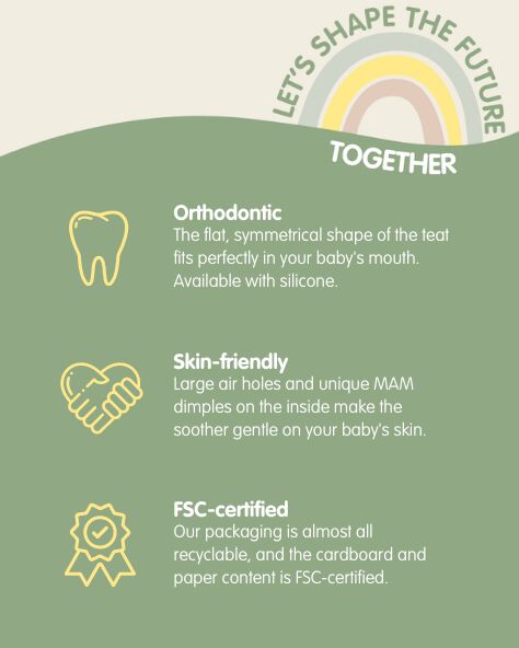 Mam Baby Original Start Silicone Pacifier - 0-2 M | Sealife Pink & Beige - Pack of 2 image number 6