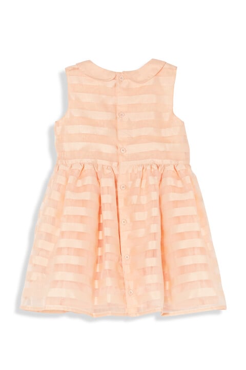 Striped Organza Bow Dress image number 2