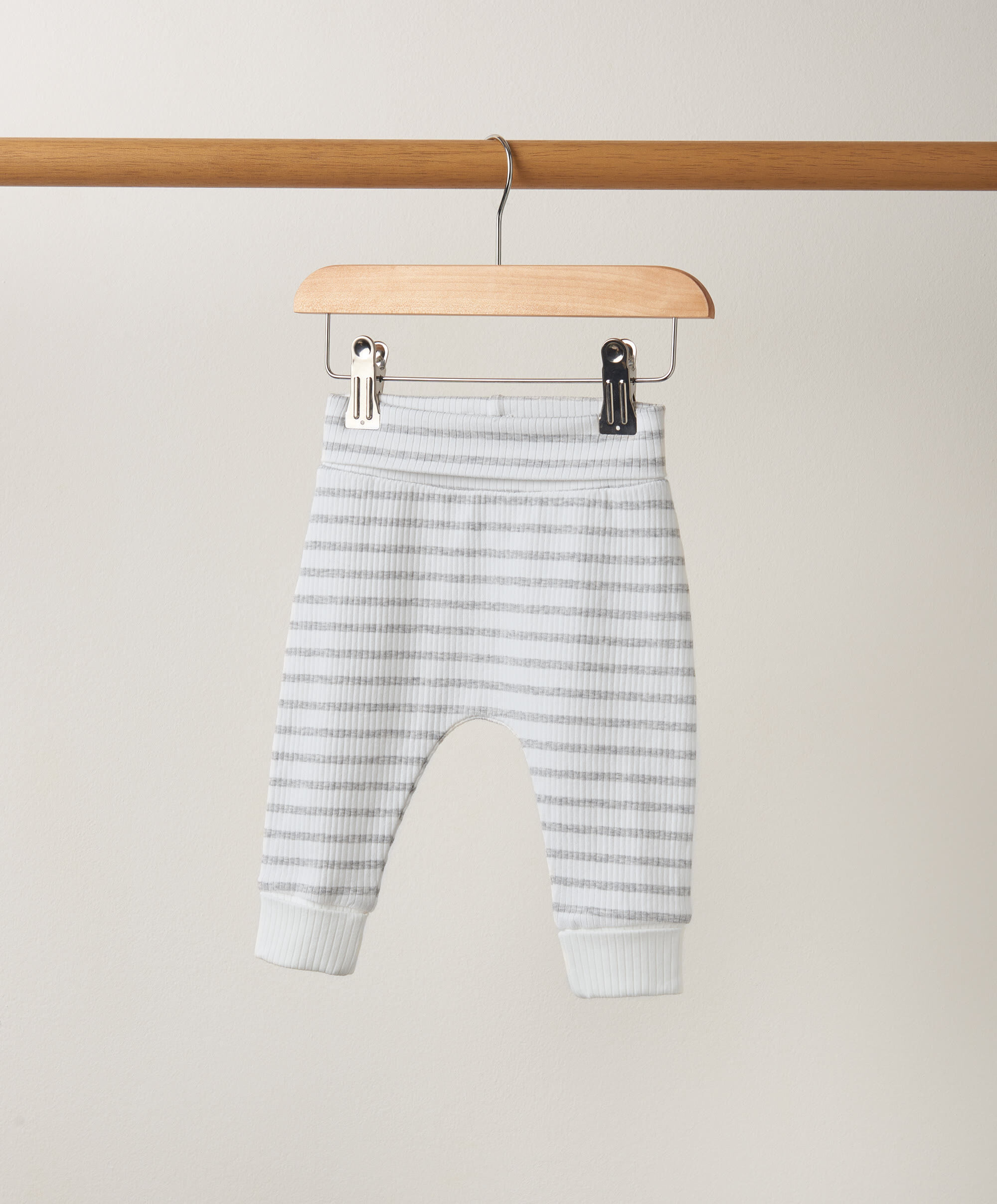 Organic Cotton Striped Leggings image number 4