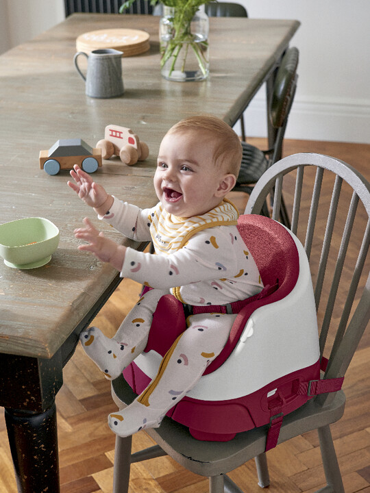 Baby Bug Cherry with Grey Spot Highchair image number 24