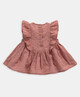 Pink Broderie Frill Blouse image number 2