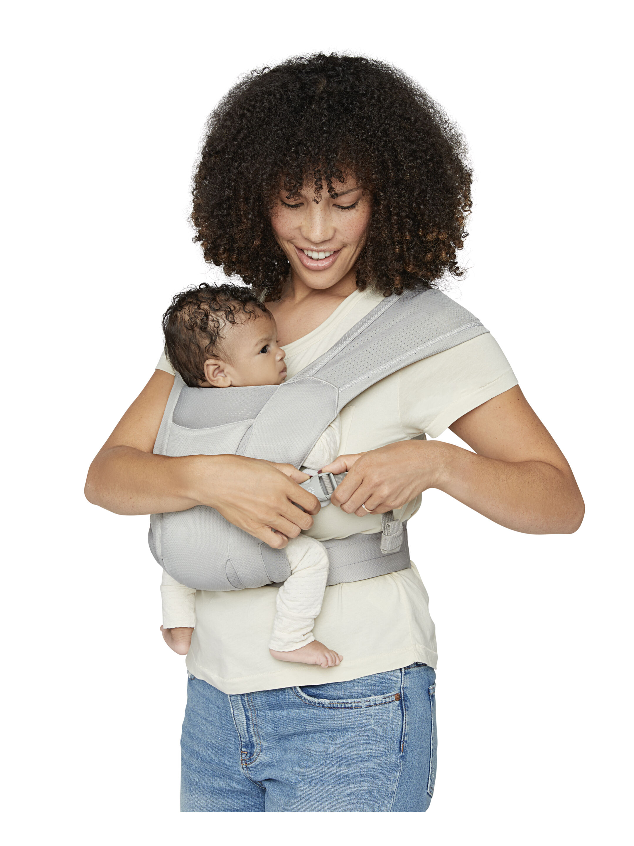 Ergobaby Embrace Soft Air Mesh - Soft Grey image number 2