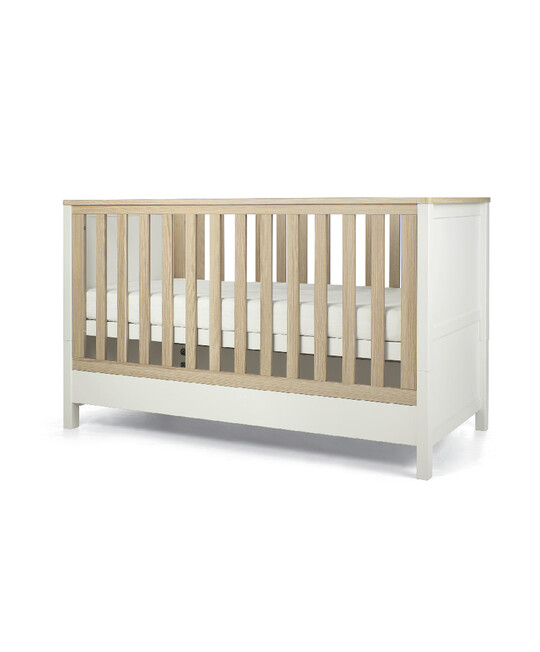 Harwell Cot Bed White Oak image number 4