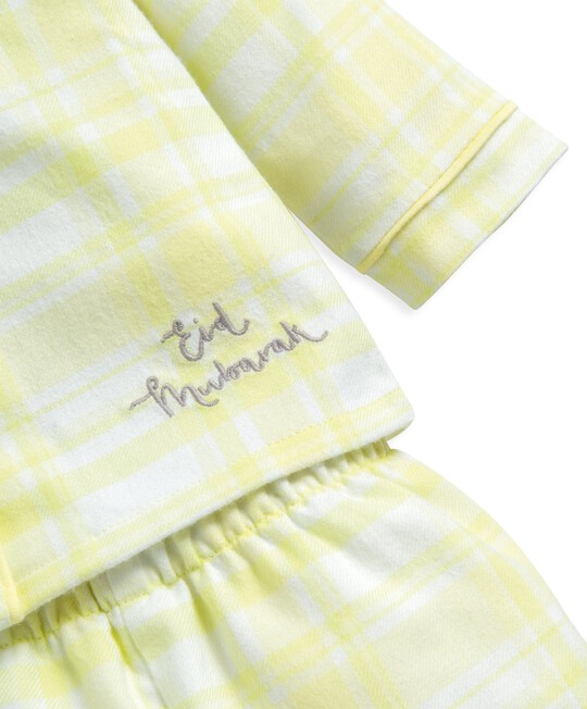 Yellow Check Pyjamas image number 6