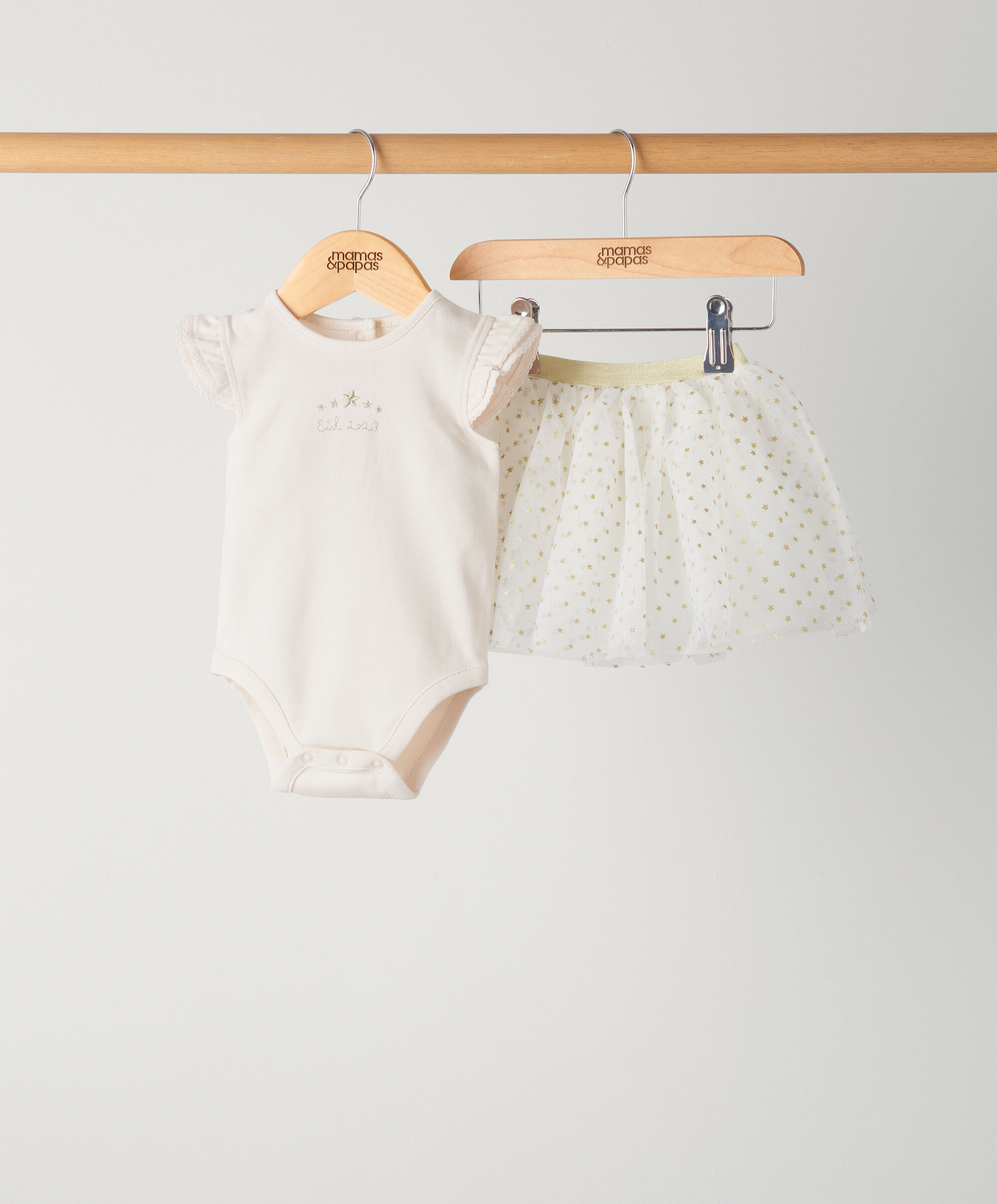 Pink Glitter Tutu Set - 2 Piece Set image number 1