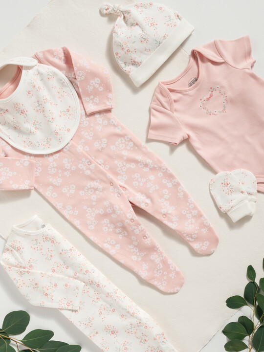 Pink Baby Clothes Multipack - Set Of 6 image number 6