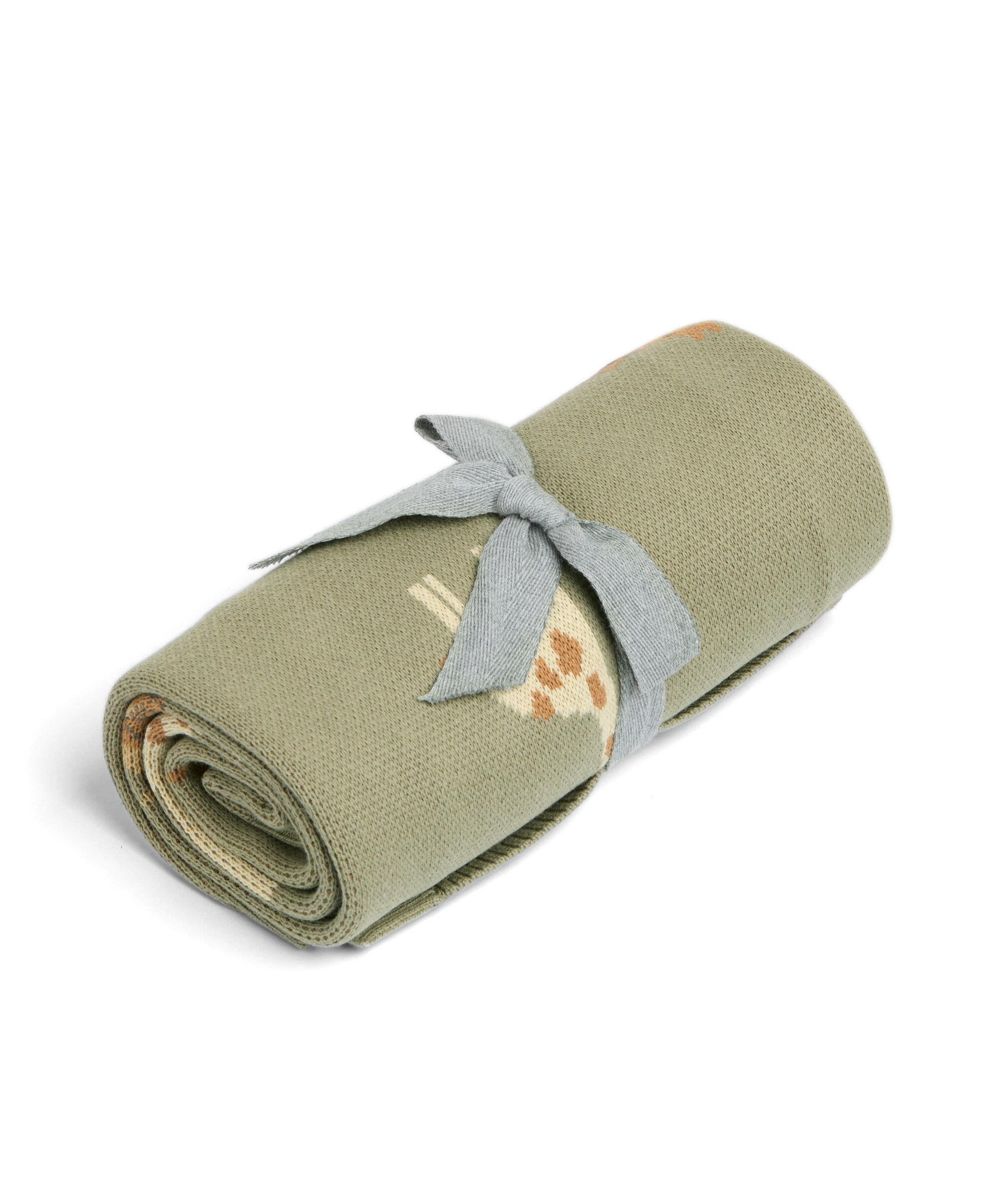 Knitted Blanket - Safari Sage image number 3