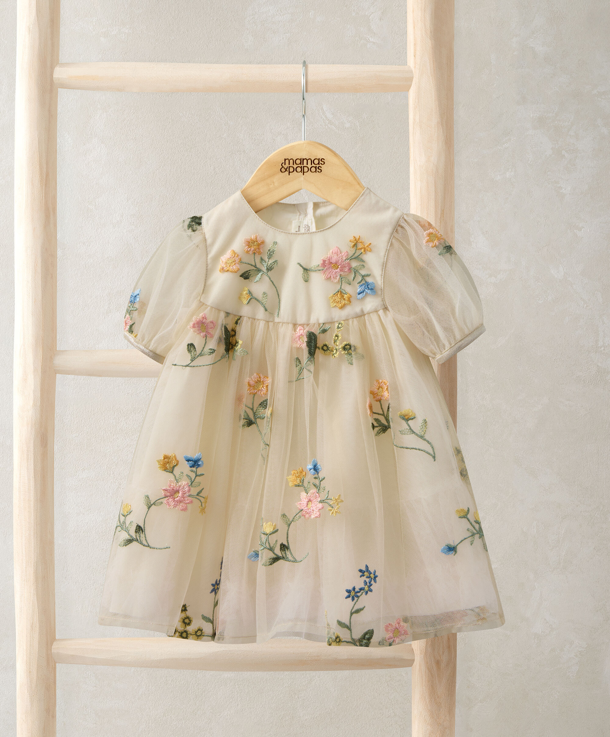 Floral Mesh Dress