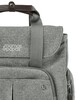 Bowling Style Changing Bag - Woven Grey image number 5