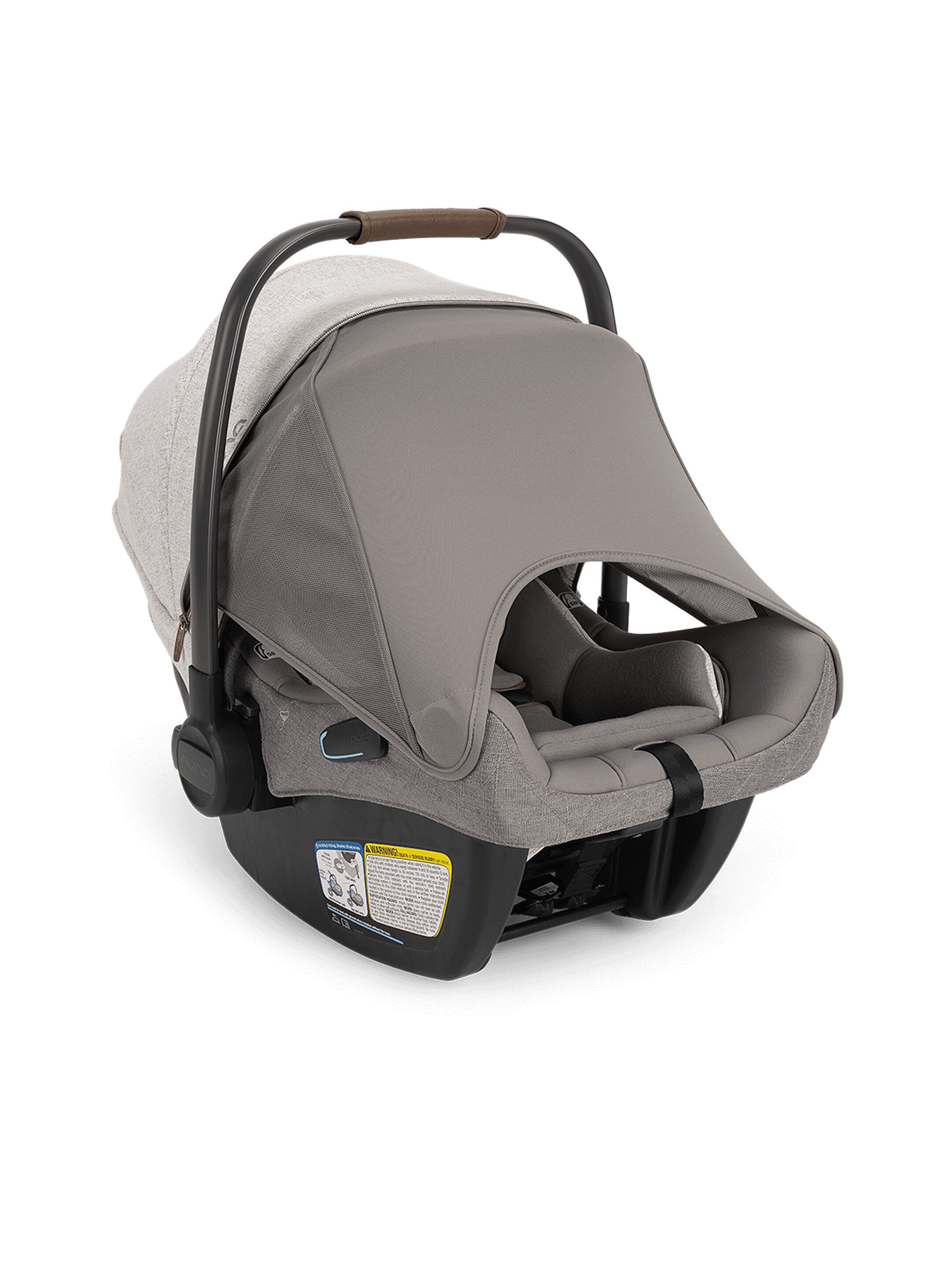 Nuna Pipa lite rx Infant Car Seat with PIPA Relx Base (Birth - 18 Months) - Grey image number 6