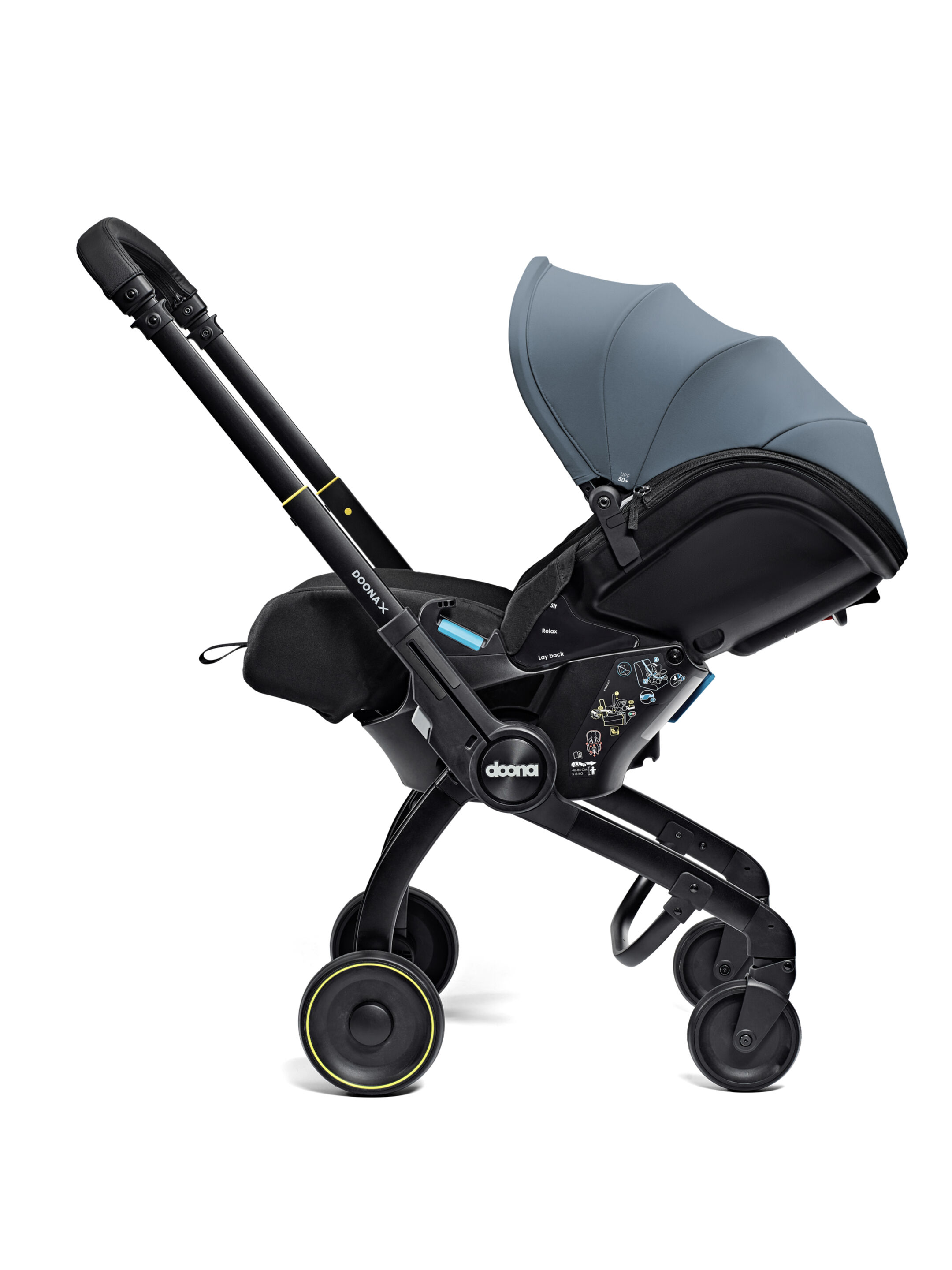 Doona X Infant Car Seat & Stroller - Ocean Blue image number 1