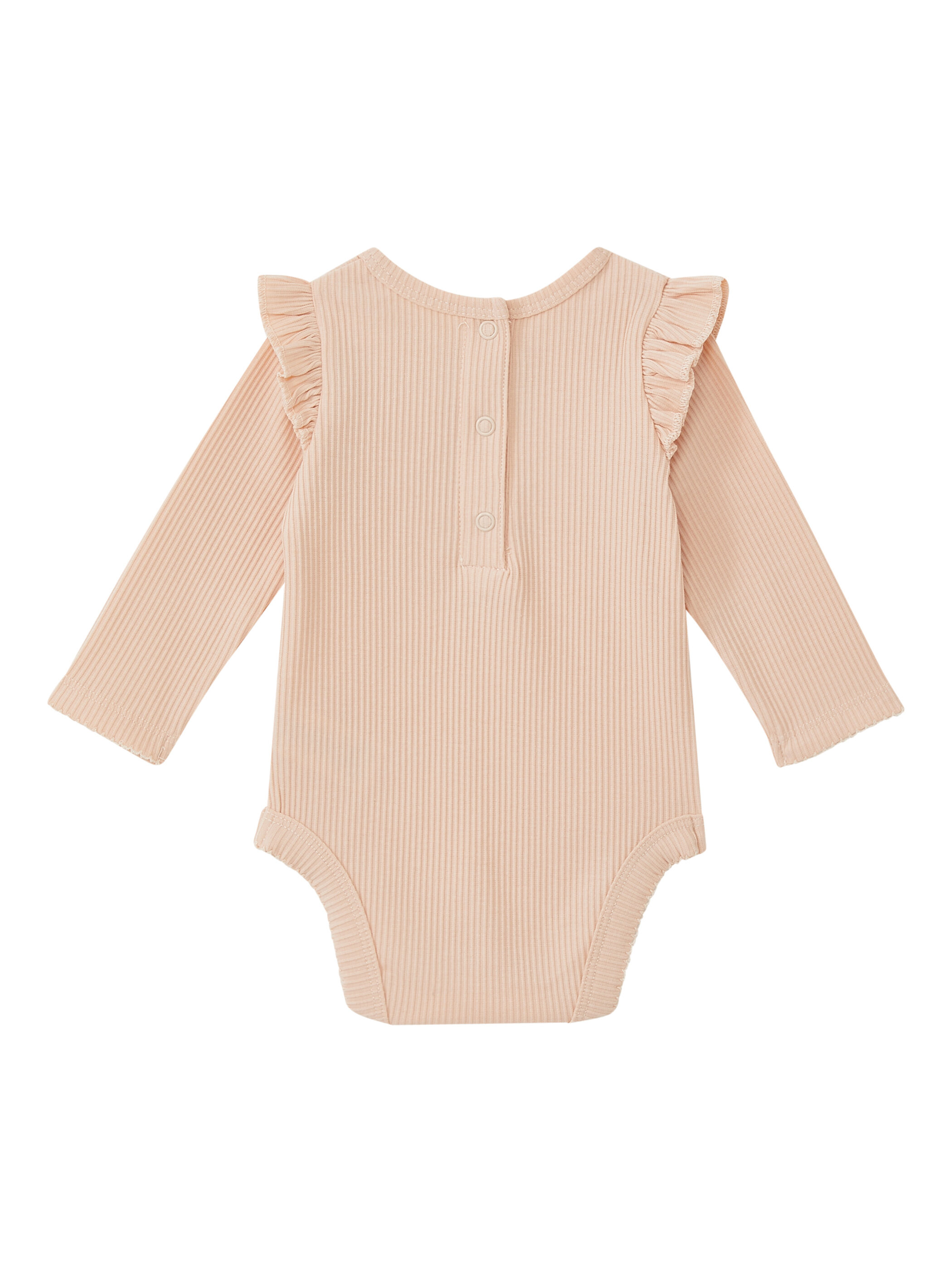 Pink Frill Bodysuit image number 2