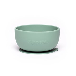 Pippeta Silicone Suction Bowl - Meadow Green