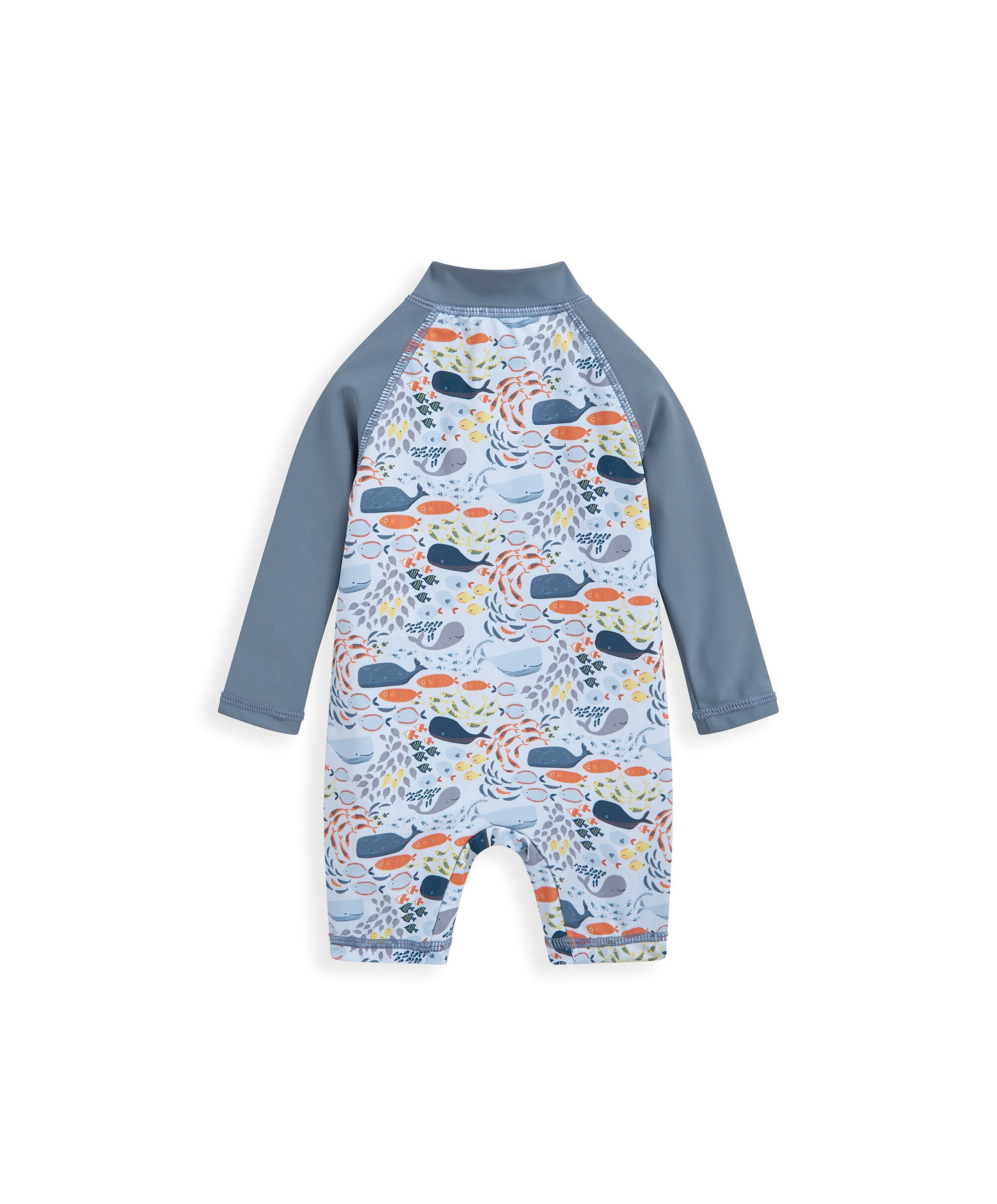 Whale Print Long Sleeve Rashsuit image number 3