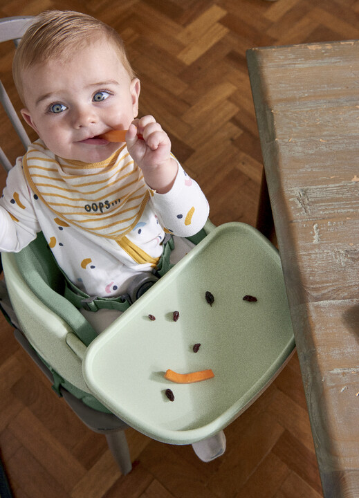 Baby Bug Eucalyptus with Grey Spot Highchair image number 23