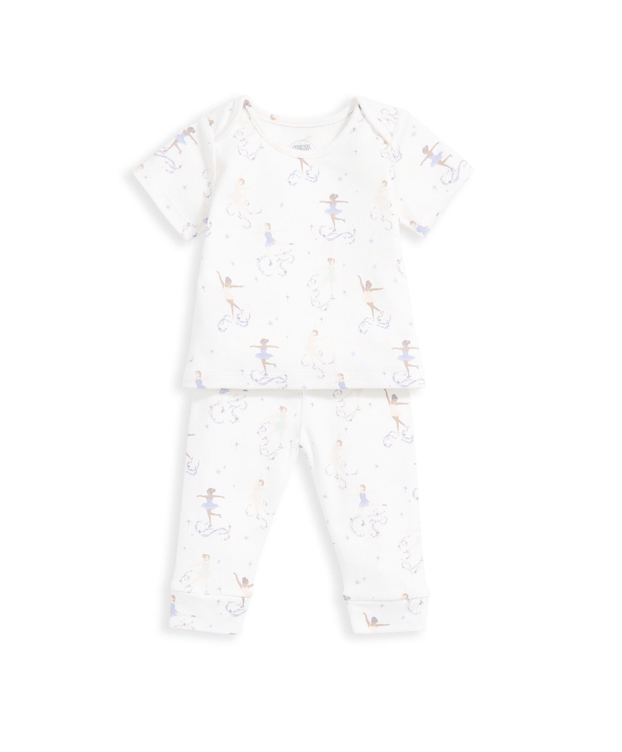 Dancing On Ice Jersey PJs (Set of 2) - Pink image number 4