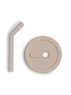 Citron Silicone Cup Cover - Beige