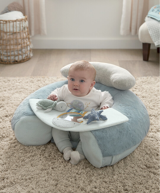 Welcome to the World Sit & Play Bunny Interactive Seat - Blue image number 2