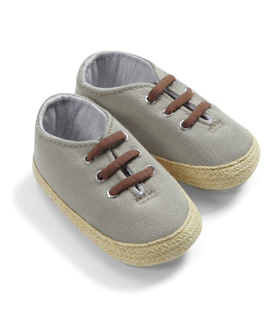 Grey Twill Shoe image number 1