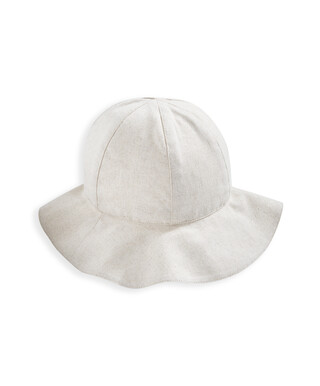 Unisex Stripe Linen Hat