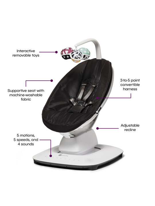 Buy 4Moms Mamaroo Multi-Motion Baby Swing Black Rockers