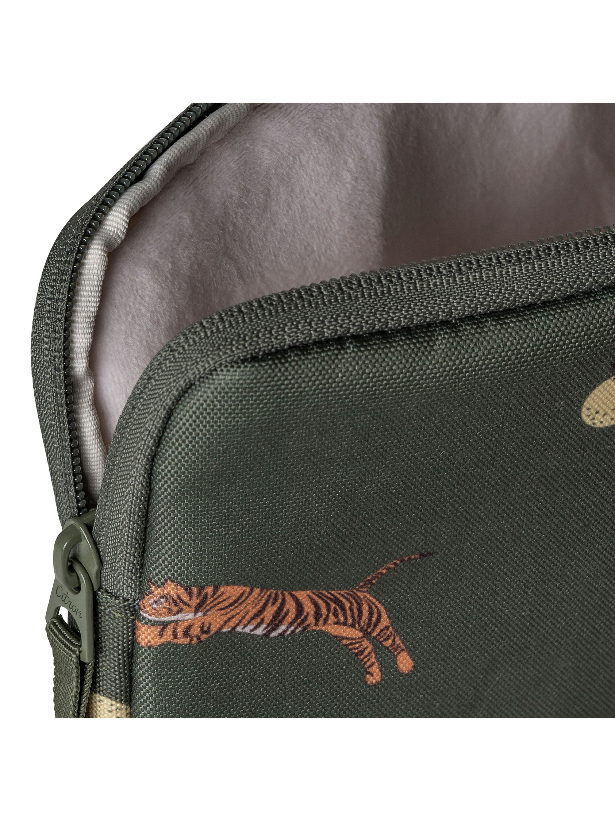 Citron Protective Ipad Sleeve with Zipper Tiger image number 3