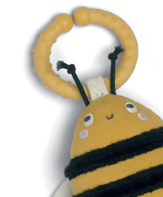 Grateful Garden Multi Linkie Bee Teething Toy image number 2
