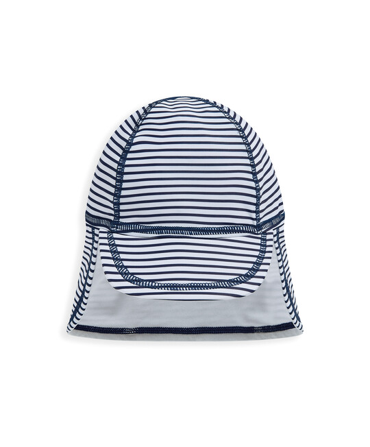 Striped Print Swim Hat image number 1