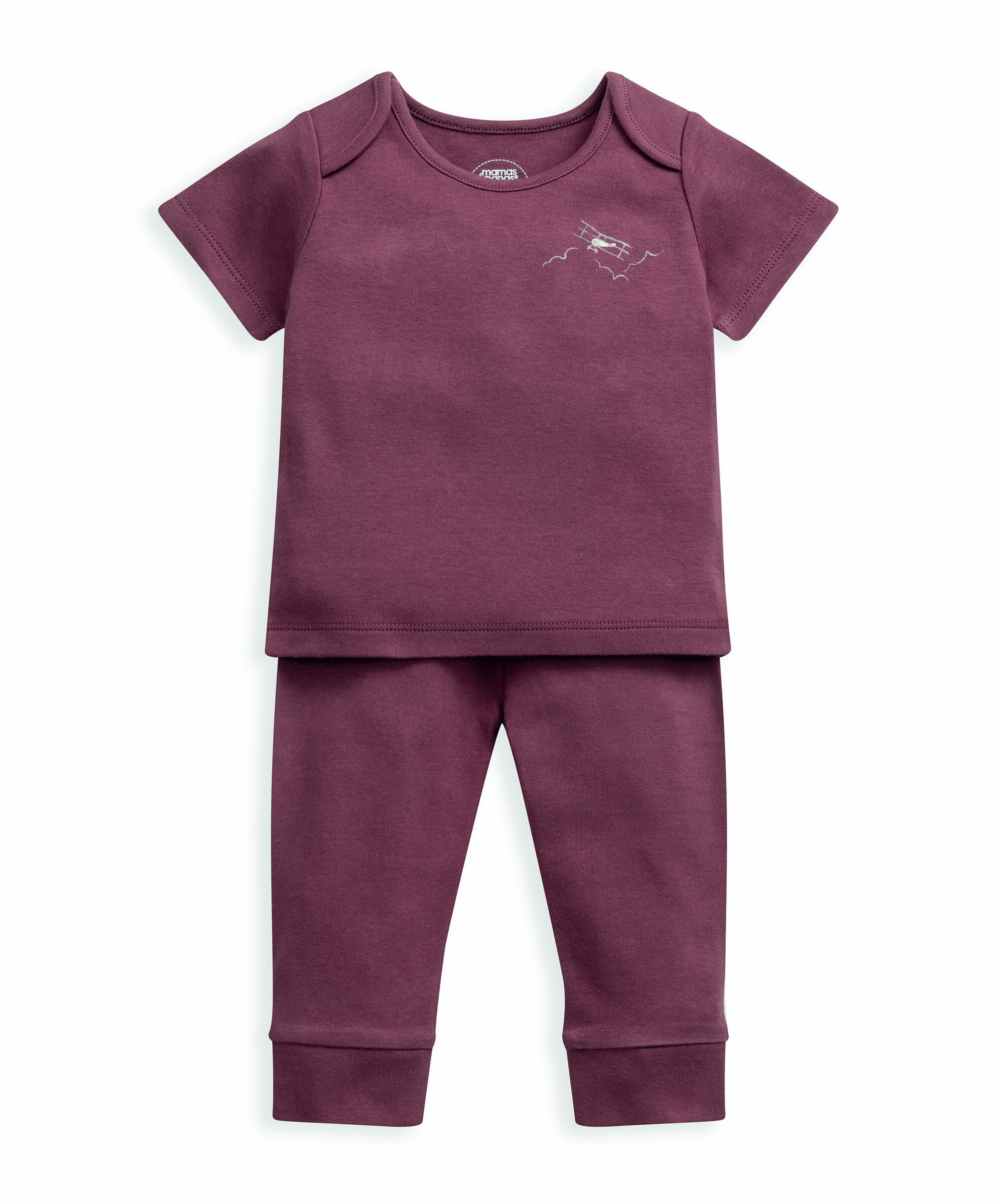 2 pack Nostalgic Travels Jersey Pyjamas image number 3