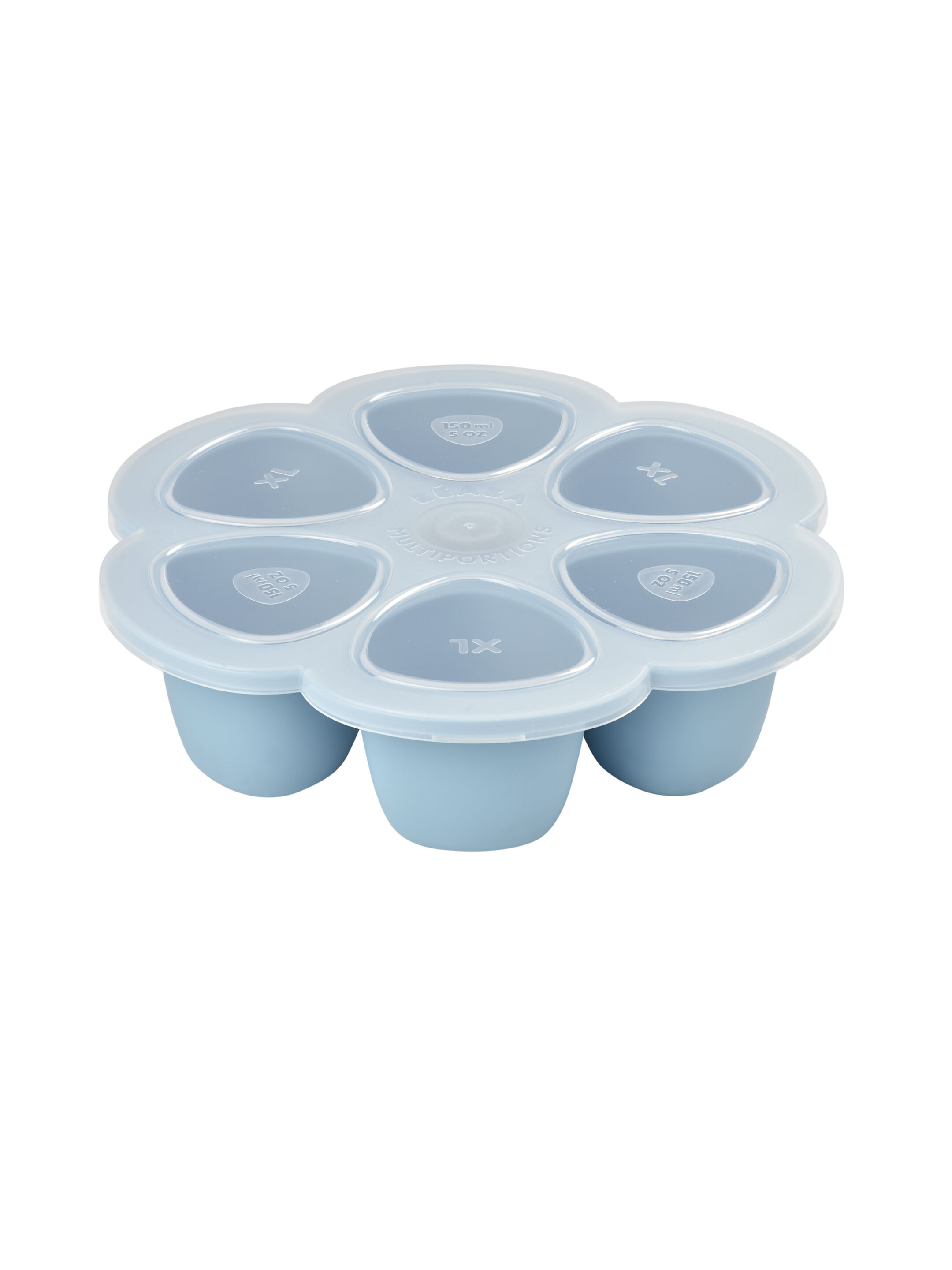 Beaba Silicone Multi portions 6 x 150 ml Blue image number 1