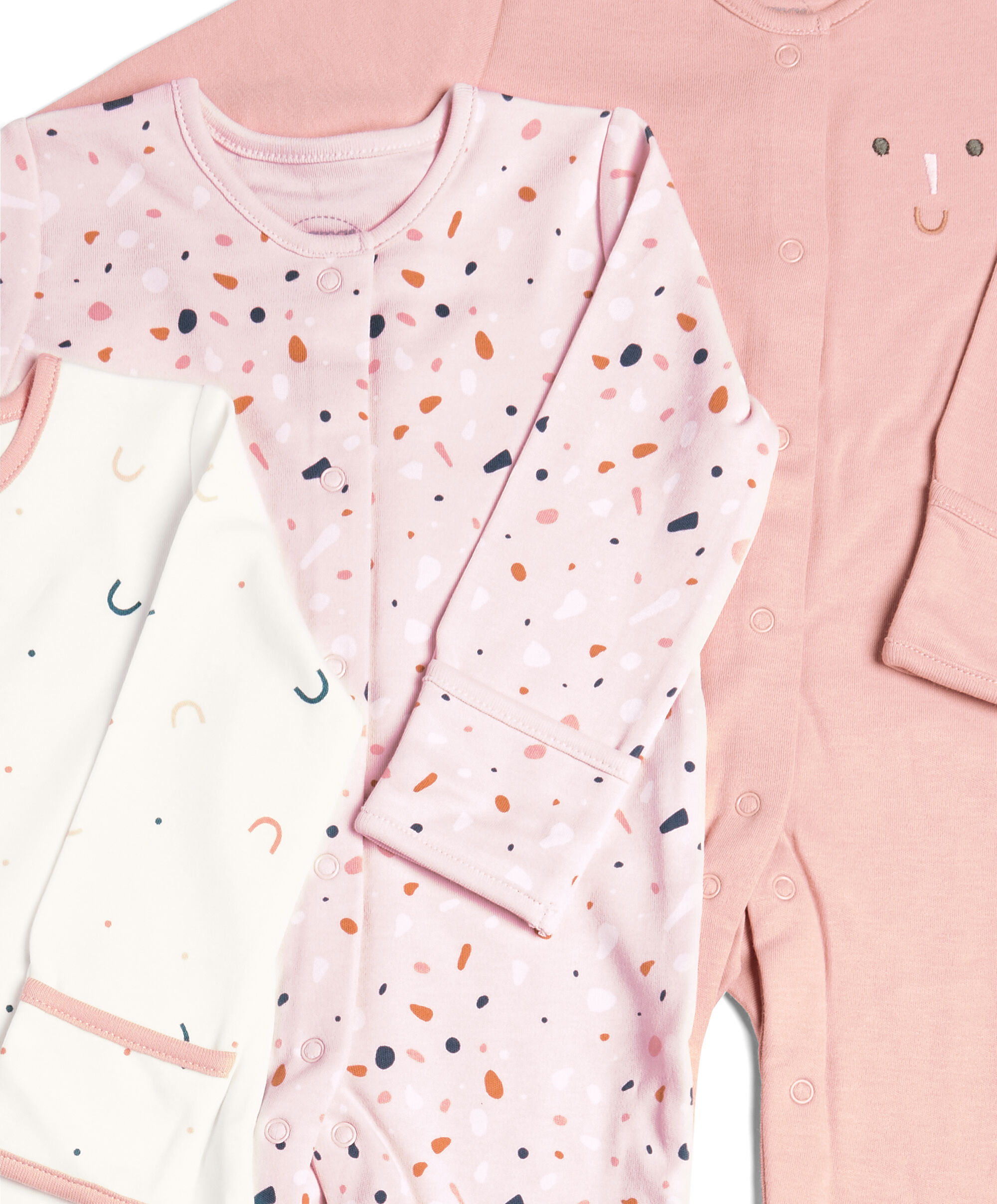 Geo Sleepsuits 3 Pack image number 2