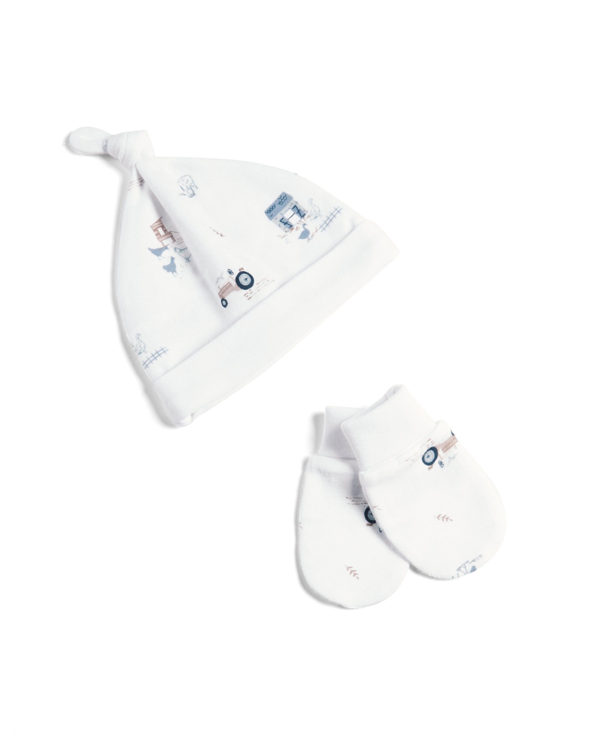 Farm Yard Hat & Mitts image number 1