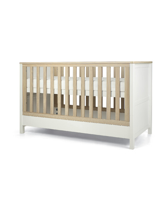 Harwell Cot Bed White Oak image number 5