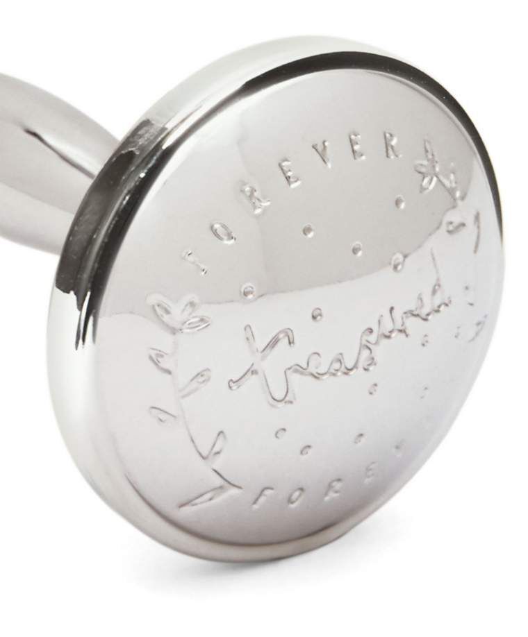 Forever Treasured Rattle - Silver