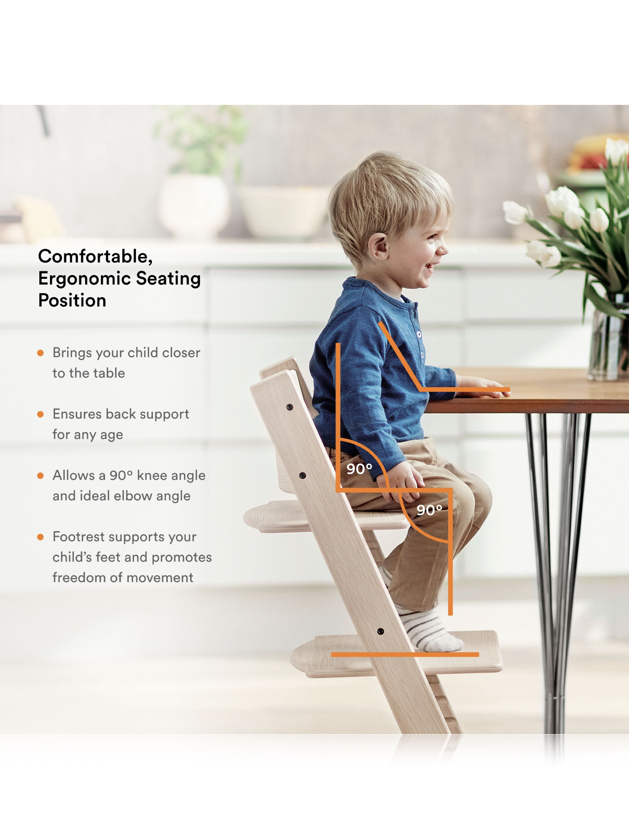 Stokke Tripp Trapp Chair - Fjord Blue image number 5