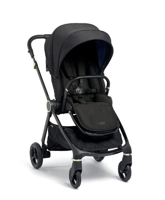 Strada Black Diamond Pushchair with Mashrabiya Luxe Memory Foam Liner image number 2