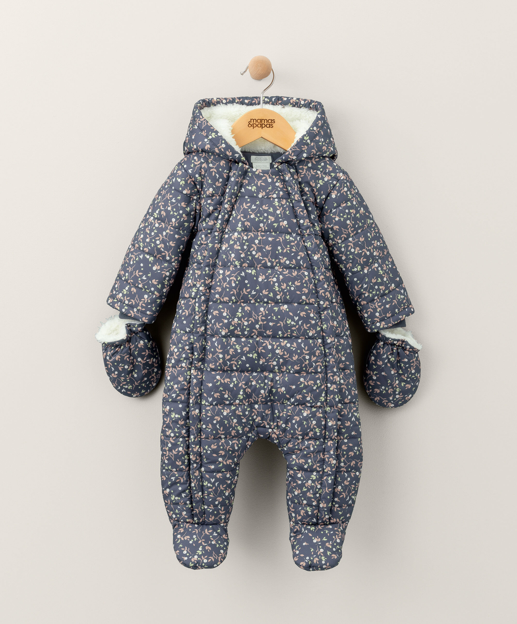 Floral AOP Snowsuit image number 1