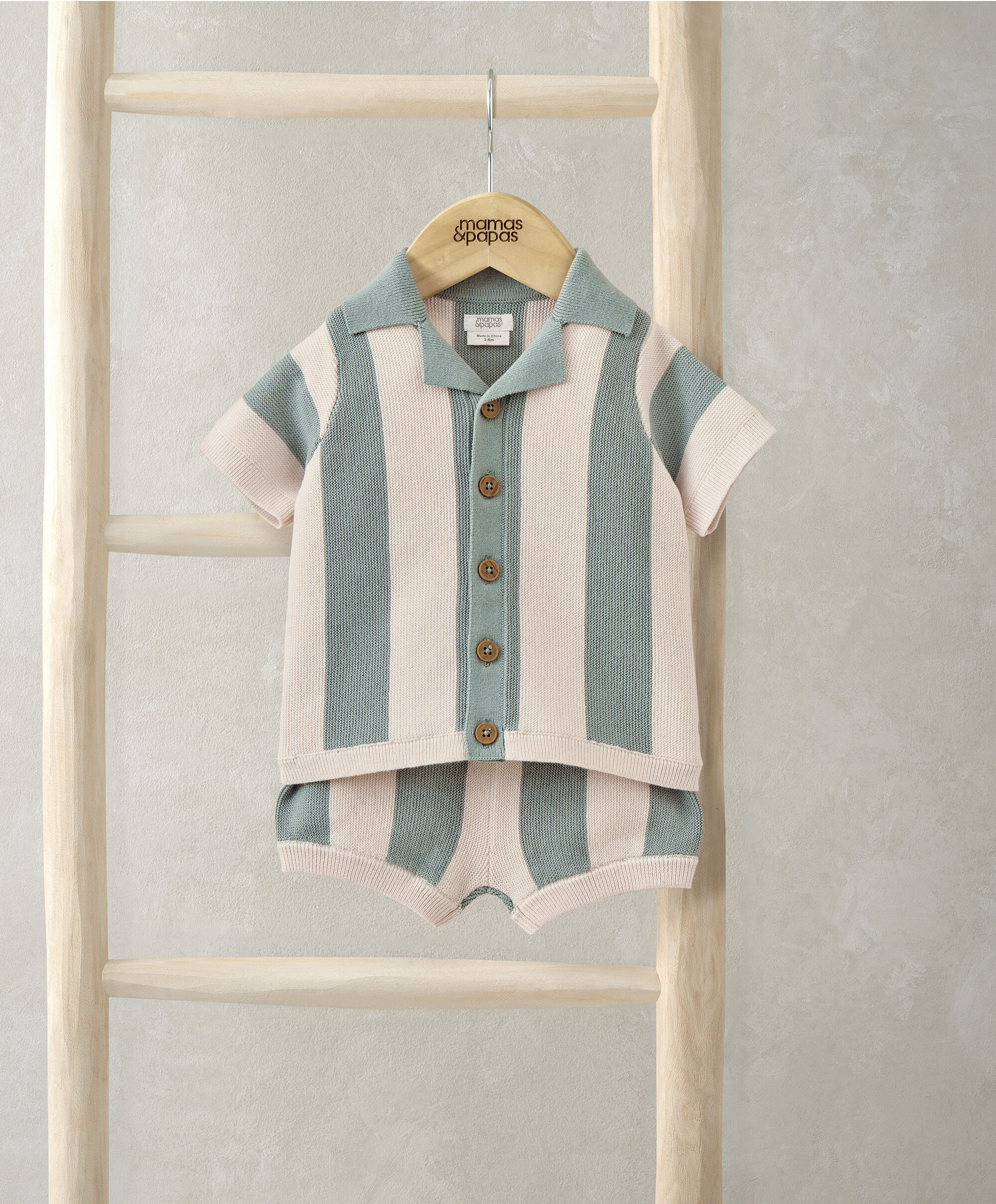 Stripe Knit Resort Set image number 1