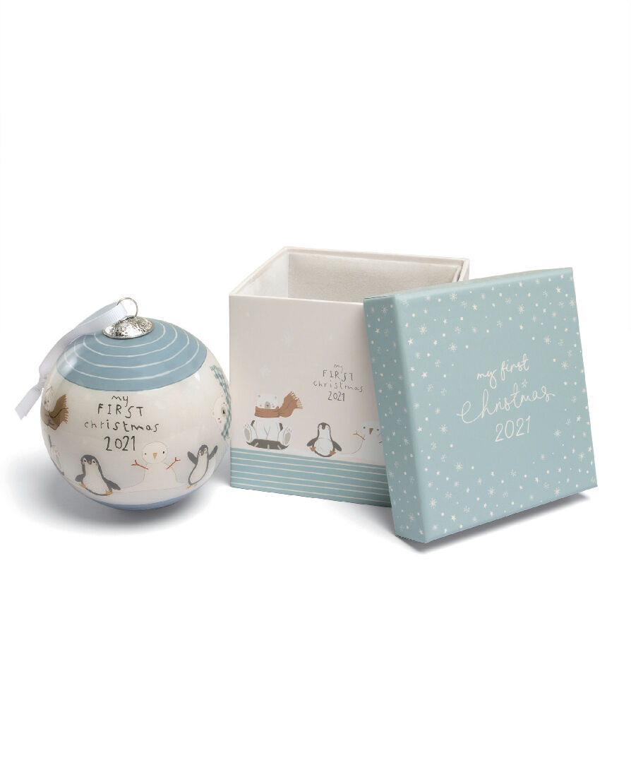 My First Christmas Bauble - Blue image number 2