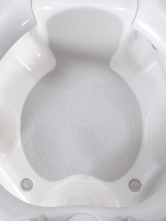 Bath Seat Oval - White/Grey image number 4