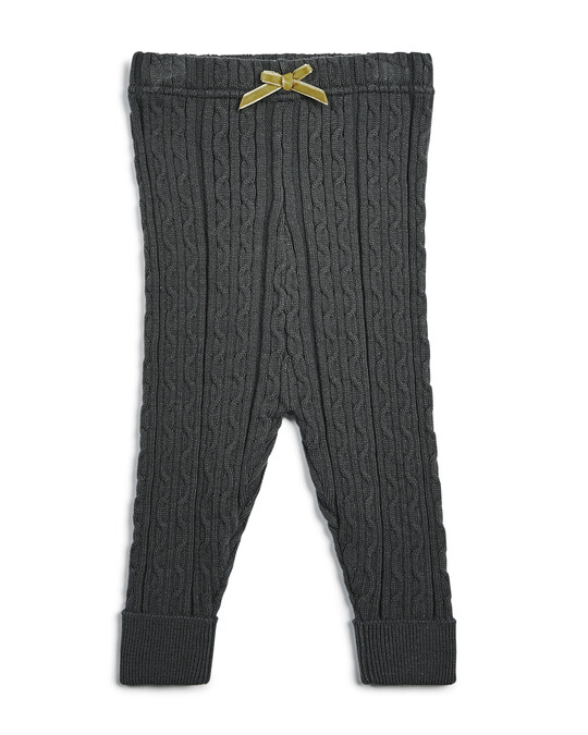 Cable Knit Leggings image number 1