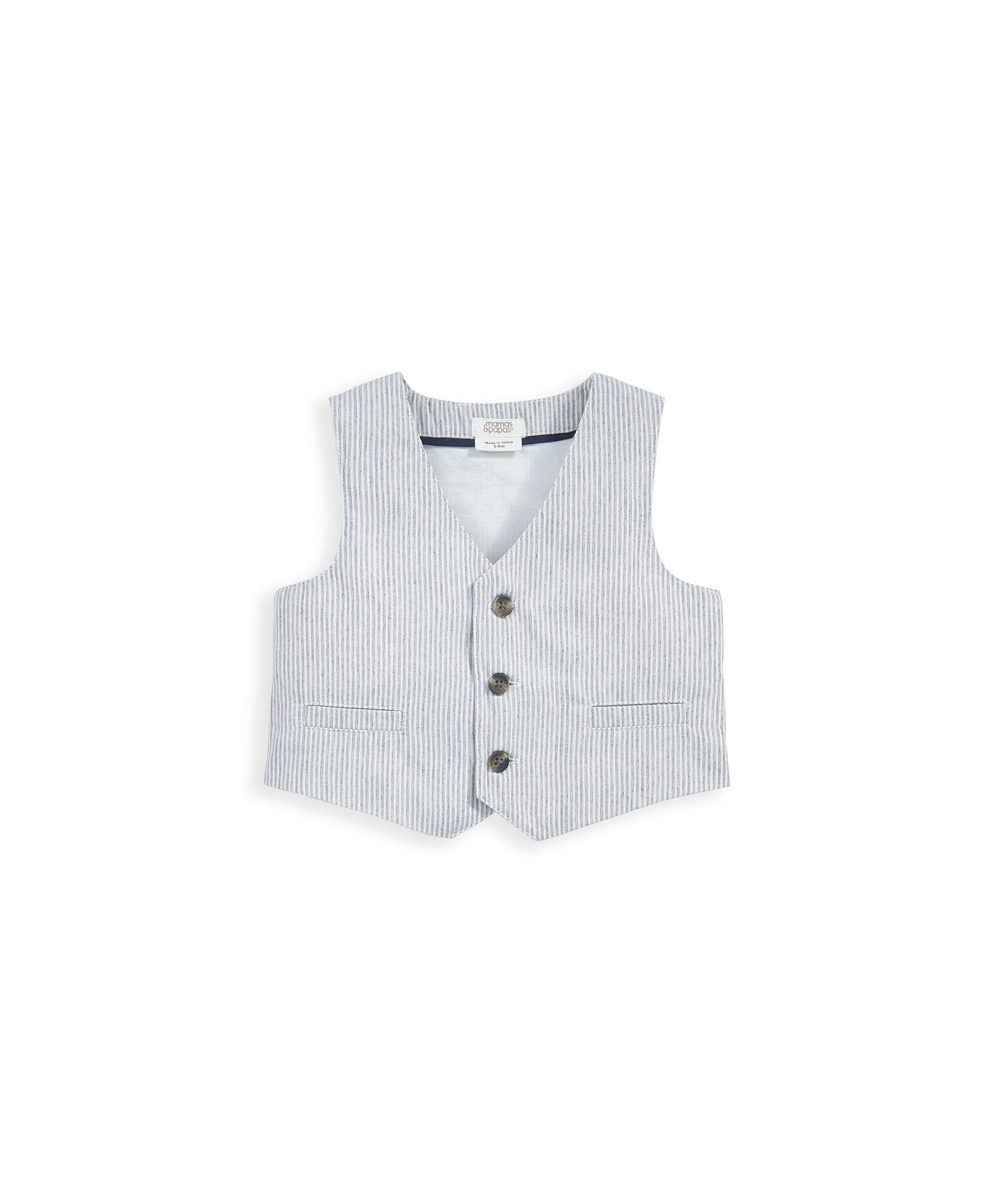 2 Piece Stripe Waistcoat & Trouser image number 3